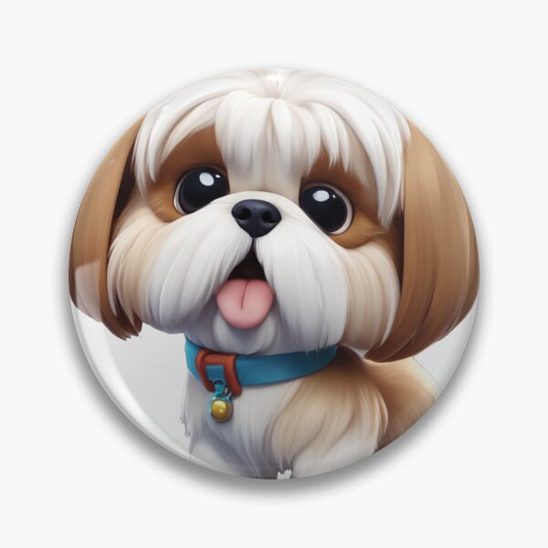 Item preview, A Cute Shih Tzu designed and sold by OhshunStudios.