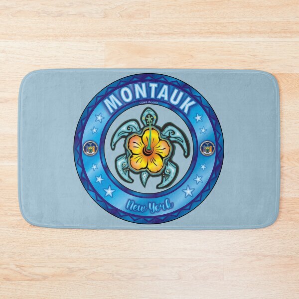 Item preview, Montauk NY sea turtle hibiscus designed and sold by studioss76.