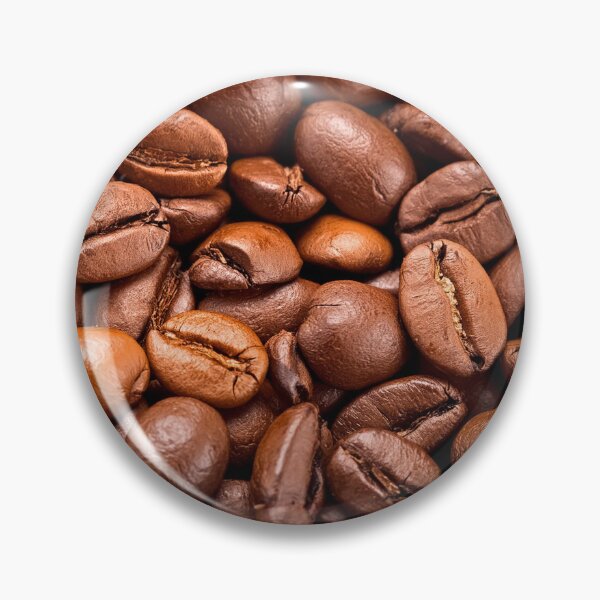 Item preview, A close-up view of richly textured, roasted coffee beans in varying shades of brown, embodying the essence of a fresh brew designed and sold by homydesign.