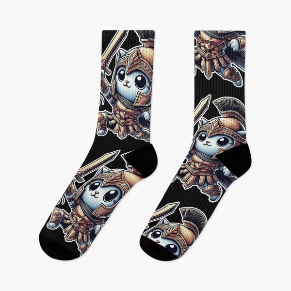 Item preview, Kawaii Spartan Cat Jumping designed and sold by lAnJefurtifeu.