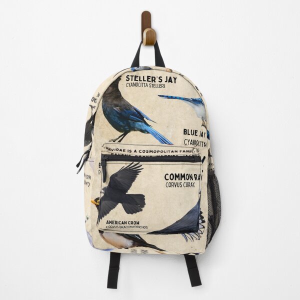 Item preview, Corvidae Bird Family Science Poster designed and sold by wesleykshaver.