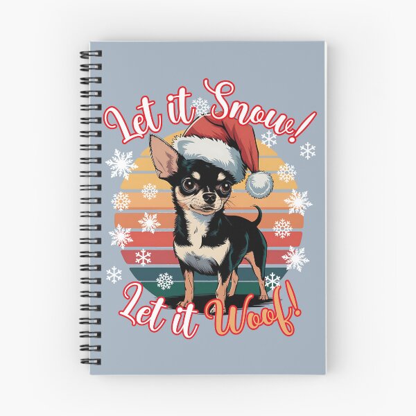 Item preview, Chihuahua Christmas Design - Let It Snow! Let It Woof! designed and sold by EwaVerse.