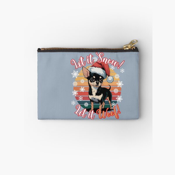 Item preview, Chihuahua Christmas Design - Let It Snow! Let It Woof! designed and sold by EwaVerse.
