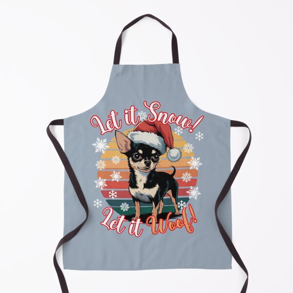 Item preview, Chihuahua Christmas Design - Let It Snow! Let It Woof! designed and sold by EwaVerse.