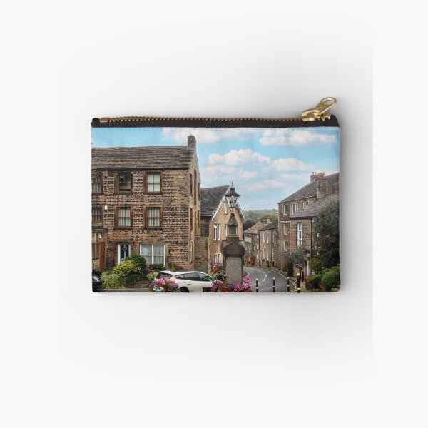 Item preview, The war memorial at the centre of Dobcross village, Saddleworth, Oldham designed and sold by Kevin Hellon.