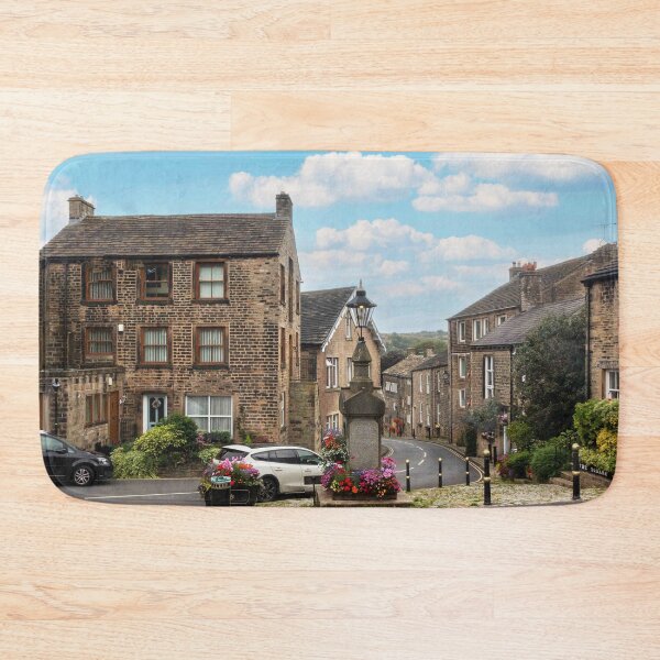 Item preview, The war memorial at the centre of Dobcross village, Saddleworth, Oldham designed and sold by Kevin Hellon.