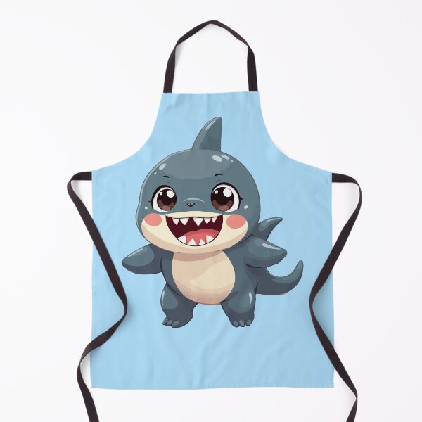 Item preview, shark mascot designed and sold by HipsterAnimals.