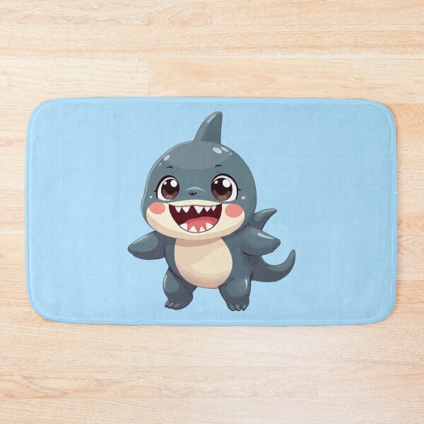 Item preview, shark mascot designed and sold by HipsterAnimals.