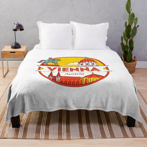 Item preview, Vienna Austria Travel Retro Emblem - Vintage Style Souvenir Design designed and sold by Timegraf.