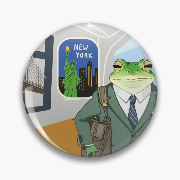 Item preview, Frog Subway  designed and sold by Robertworkshop.