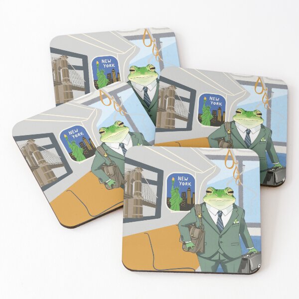 Item preview, Frog Subway  designed and sold by Robertworkshop.