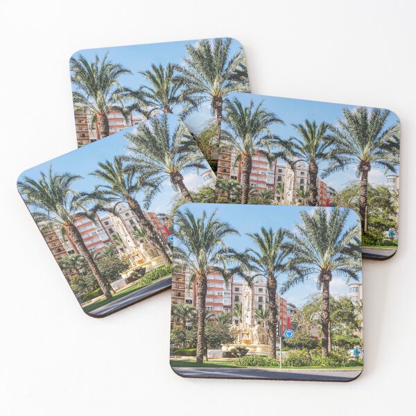 Item preview, Palm trees around the Luceros roundabout, Alicante, Spain designed and sold by Kevin Hellon.
