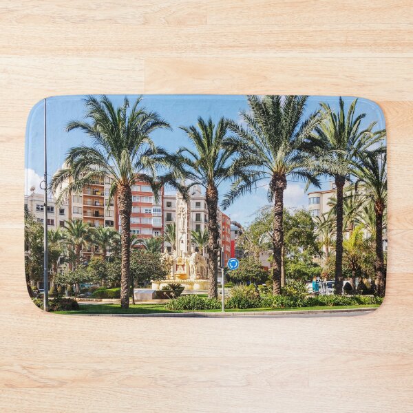 Item preview, Palm trees around the Luceros roundabout, Alicante, Spain designed and sold by Kevin Hellon.