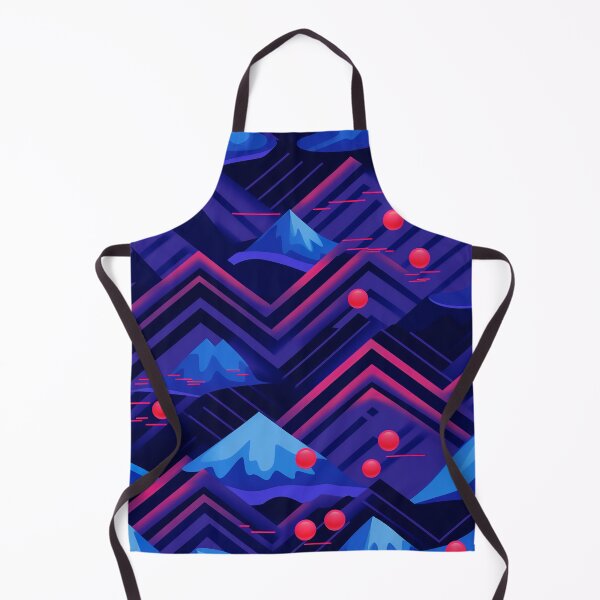 Artikelvorschau, Geometrisches Vaporwave-Bergmuster entworfen und verkauft von bubblegoth.