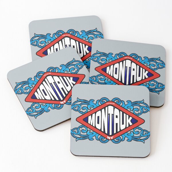Item preview, Montauk NY retro sign designed and sold by studioss76.