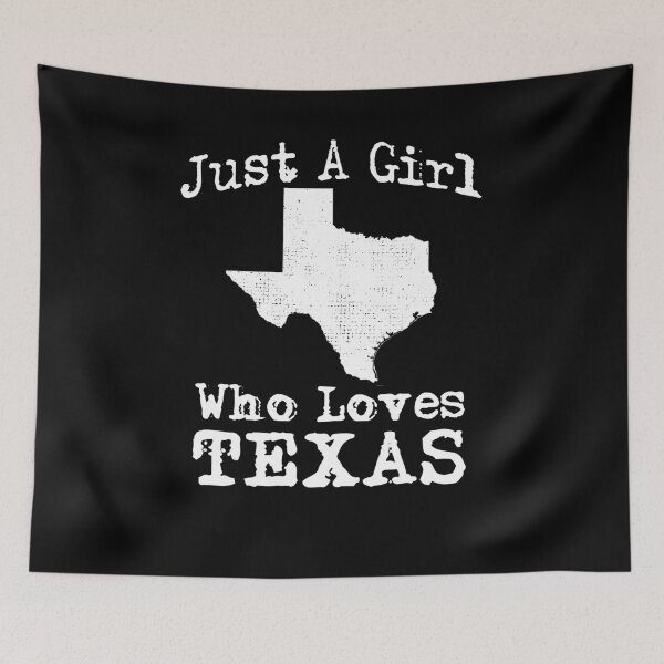 Item preview, Just A Girl Who Loves Texas t - Shirt Texas Patriot Gift designed and sold by theshirtinator.