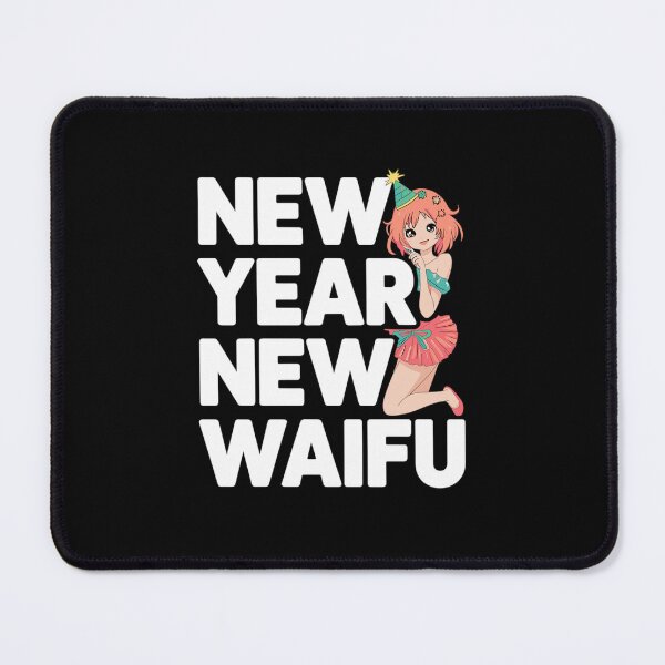 Item preview, New Year New Waifu – Funny Anime Otaku designed and sold by hanneshannes02.