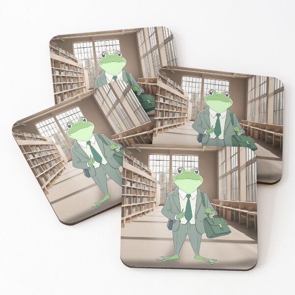 Item preview, Library Frog  designed and sold by Robertworkshop.
