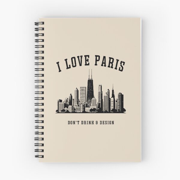 Item preview, City Name Skyline Paris Chicago Funny designed and sold by popanato.