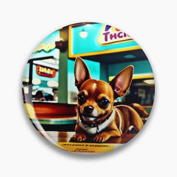 Item preview, Cute Hungry Taco Bell Chihuahua Dog  designed and sold by Earth Nature Creations.