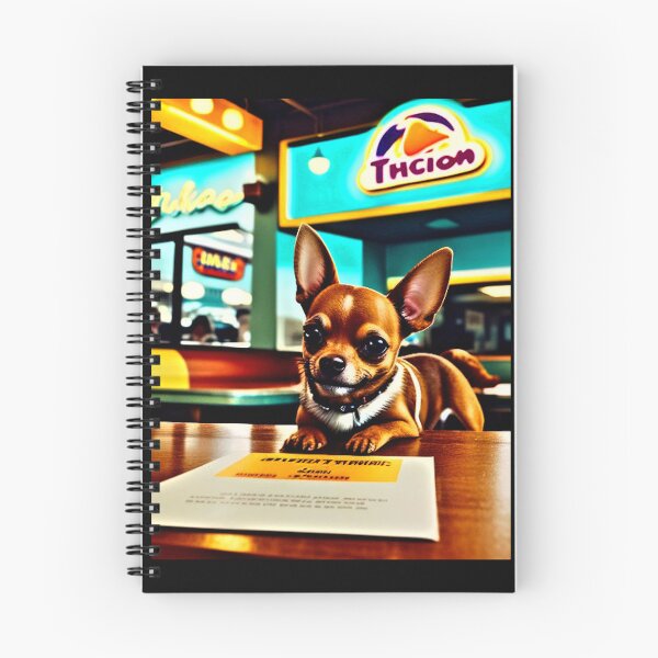 Artikelvorschau, Süßer hungriger Taco Bell Chihuahua Hund entworfen und verkauft von Earth Nature Creations.
