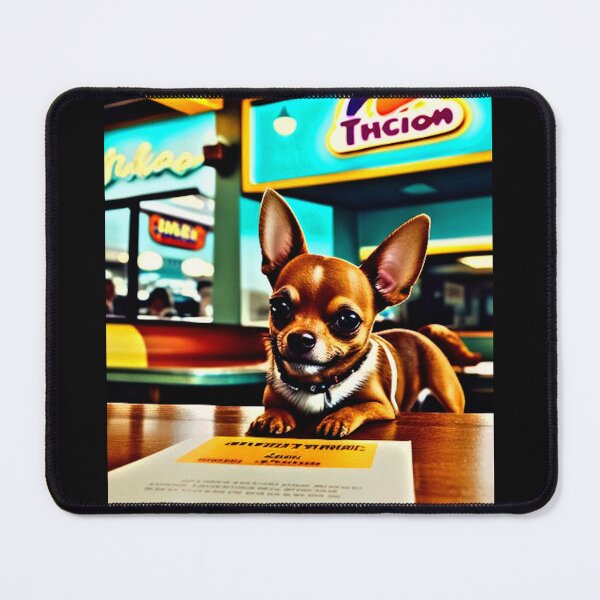 Item preview, Cute Hungry Taco Bell Chihuahua Dog designed and sold by Earth Nature Creations.