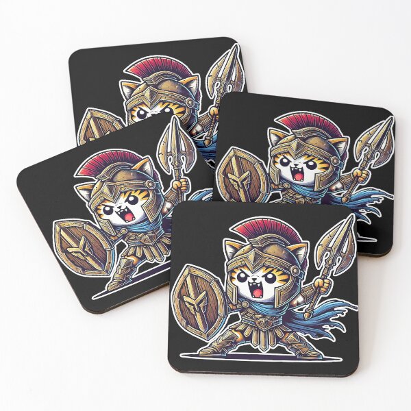 Item preview, Kawaii Spartan Tiger in action designed and sold by lAnJefurtifeu.