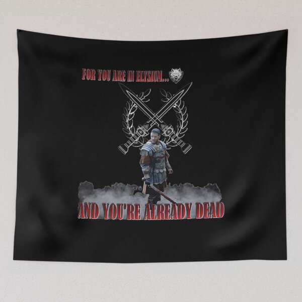 Item preview, MAXIMUS, FOR YOU ARE IN ELYSIUM...AND ALREADY DEAD designed and sold by MK-GRAPHICS2020.
