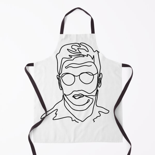 Item preview, Man portrait by solid line designed and sold by Maryart8.