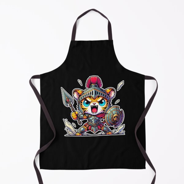 Item preview, Kawaii Spartan Tiger in action designed and sold by lAnJefurtifeu.