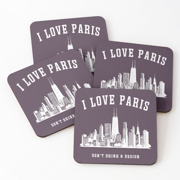 Item preview, City Name Skyline Paris Chicago Humorous designed and sold by popanato.