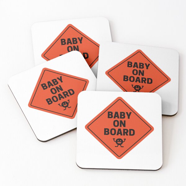 Item preview, Baby on board little monster designed and sold by SM3 Studio.