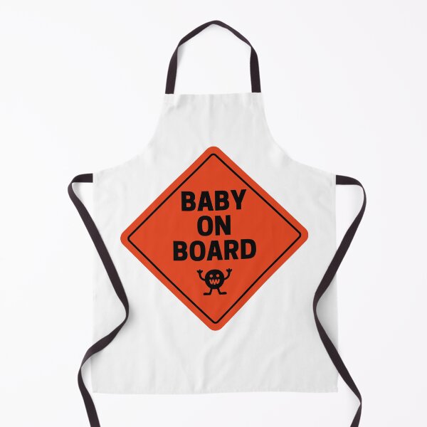 Item preview, Baby on board little monster designed and sold by SM3 Studio.