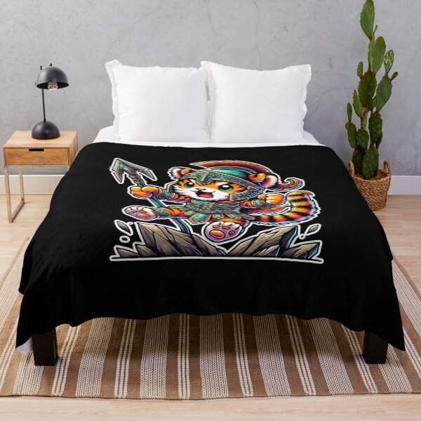 Item preview, Kawaii Spartan Tiger in action designed and sold by lAnJefurtifeu.