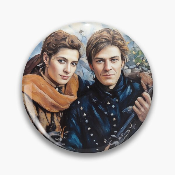 Item preview, Sharpe - Richard and Teresa - pastel designed and sold by deusrex007.