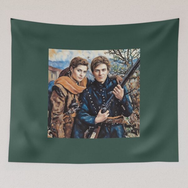 Item preview, Sharpe - Richard and Teresa - pastel designed and sold by deusrex007.
