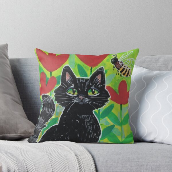 Item preview, Limey Cat and Bee designed and sold by jwintercollins.