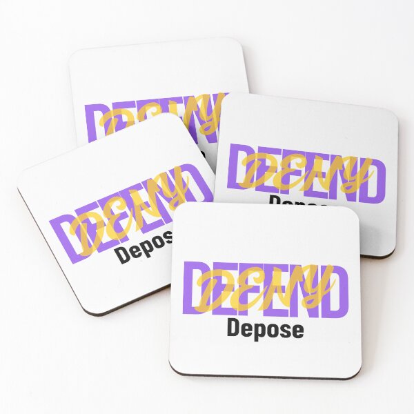 Item preview, Deny Defend Depose designed and sold by Luminou-Lens.