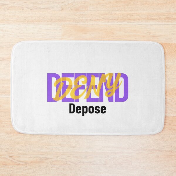 Item preview, Deny Defend Depose designed and sold by Luminou-Lens.