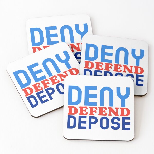 Item preview, Deny Defend Depose designed and sold by Luminou-Lens.