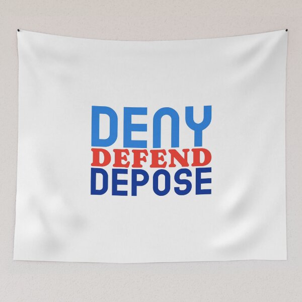 Item preview, Deny Defend Depose designed and sold by Luminou-Lens.