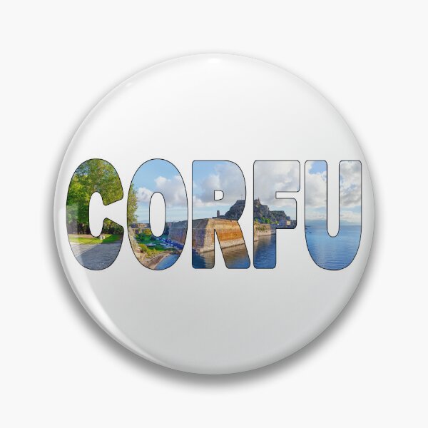 Item preview, CORFU - Greece Old Fortress with Saint George Church designed and sold by Adam Gormley.