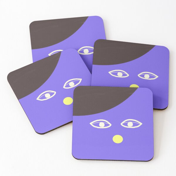 Item preview, Abstract Minimalist Artwork with Geometric Shapes and Stylized Eyes Depiction designed and sold by Beautiful art store.