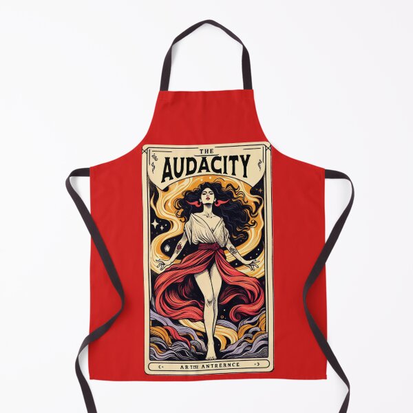 Item preview, The Audacity Tarot Famous Card Feminist Empowerment Design for Strong Women Female Power Bold Feminine Energy designed and sold by AnalajiaDesigns.
