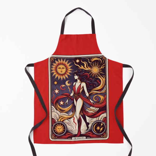 Item preview, The Audacity Tarot Famous Card Feminist Empowerment Design for Strong Women Bold Feminine Energy Female Power  designed and sold by AnalajiaDesigns.