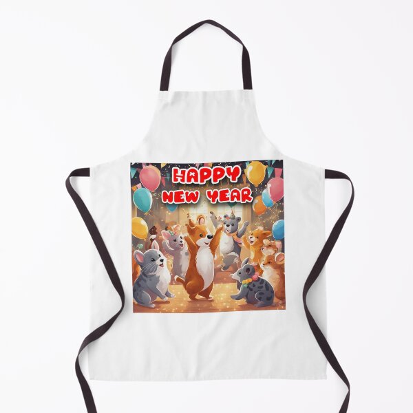 Item preview, Happy new year Pet's party A designed and sold by VeenyOcicat.
