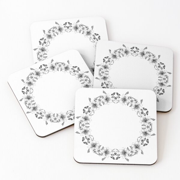 Item preview, Flower wreath designed and sold by SunsetFirefly.