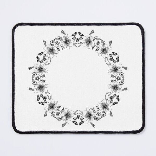 Item preview, Flower wreath designed and sold by SunsetFirefly.