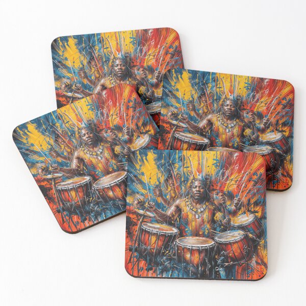 Item preview, AFRICAN MUSICIANS designed and sold by origingallery.