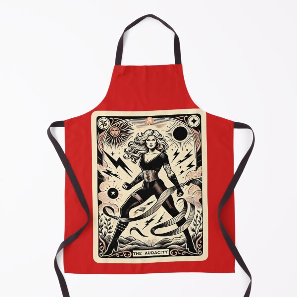 Item preview, The Audacity Tarot Famous Card Feminist Empowerment for Strong Women Bold Feminine Energy Female Power  designed and sold by AnalajiaDesigns.
